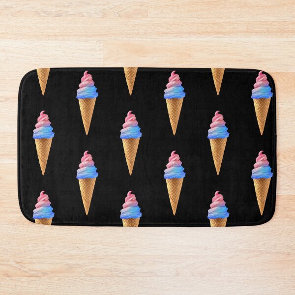 Item preview, Pink Blue Cotton Candy Ice Cream Cone designed and sold by Deborah Camp.