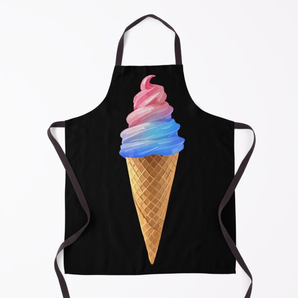 Item preview, Pink Blue Cotton Candy Ice Cream Cone designed and sold by Deborah Camp.