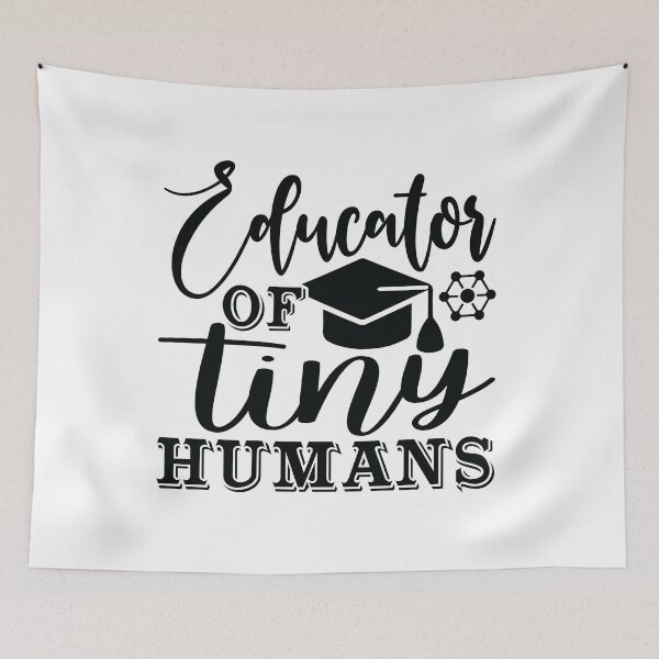 Item preview, EDUCATOR OF TINY HUMANS designed and sold by SticerOcean.