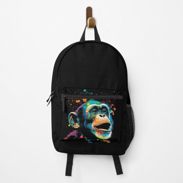 Item preview, Happy Colorful Monkey. designed and sold by DiamondPixel.