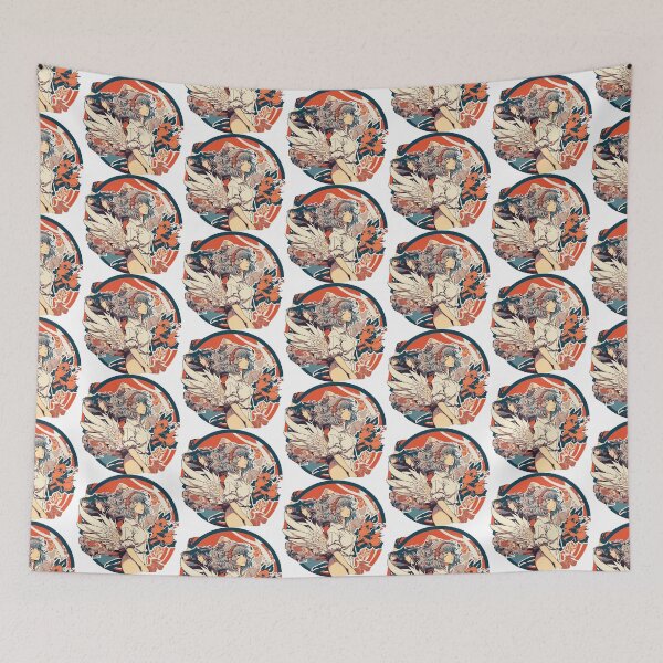 Item preview, Retro Psychedelic Comic Book Characters on Pixiv-Inspired Sticker designed and sold by Barkerbg001.