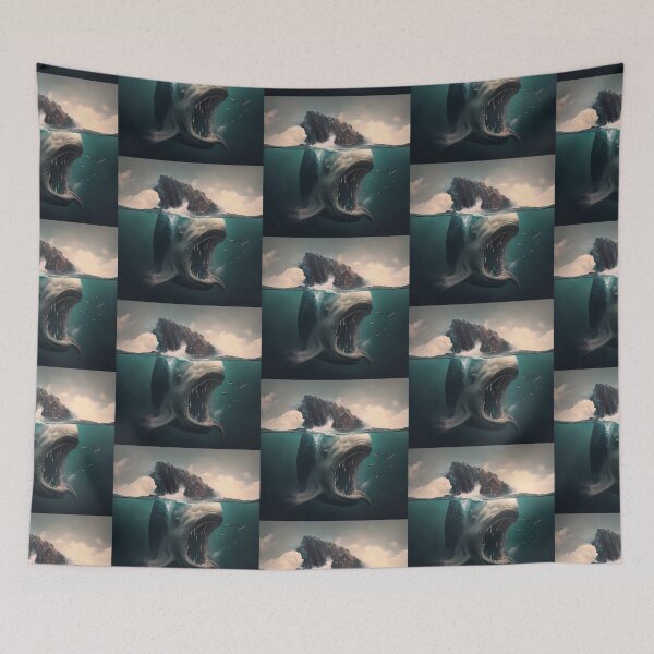 Item preview, megalodon surfing designed and sold by kaiyanpinpai.