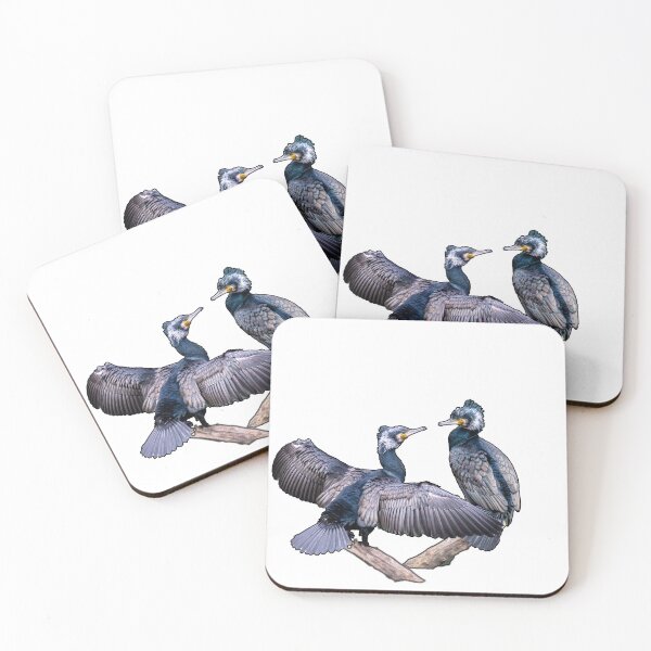Item preview, Cormorants designed and sold by leebee101.