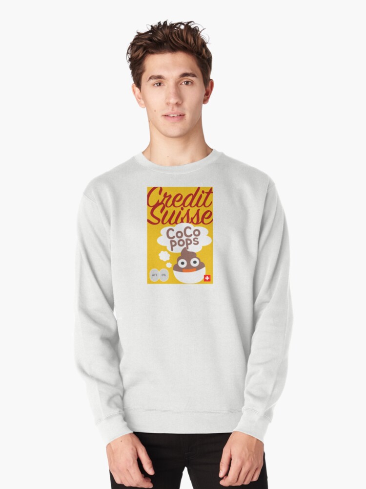 Thumbnail 1 of 5, Pullover Sweatshirt, Credit Suisse CoCo Pops designed and sold by FTAlphaville.