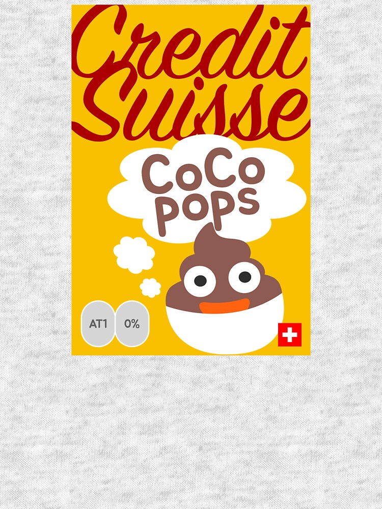 Thumbnail 7 of 7, Tri-blend T-Shirt, Credit Suisse CoCo Pops designed and sold by FTAlphaville.