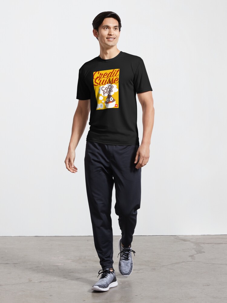 Thumbnail 5 of 7, Active T-Shirt, Credit Suisse CoCo Pops designed and sold by FTAlphaville.