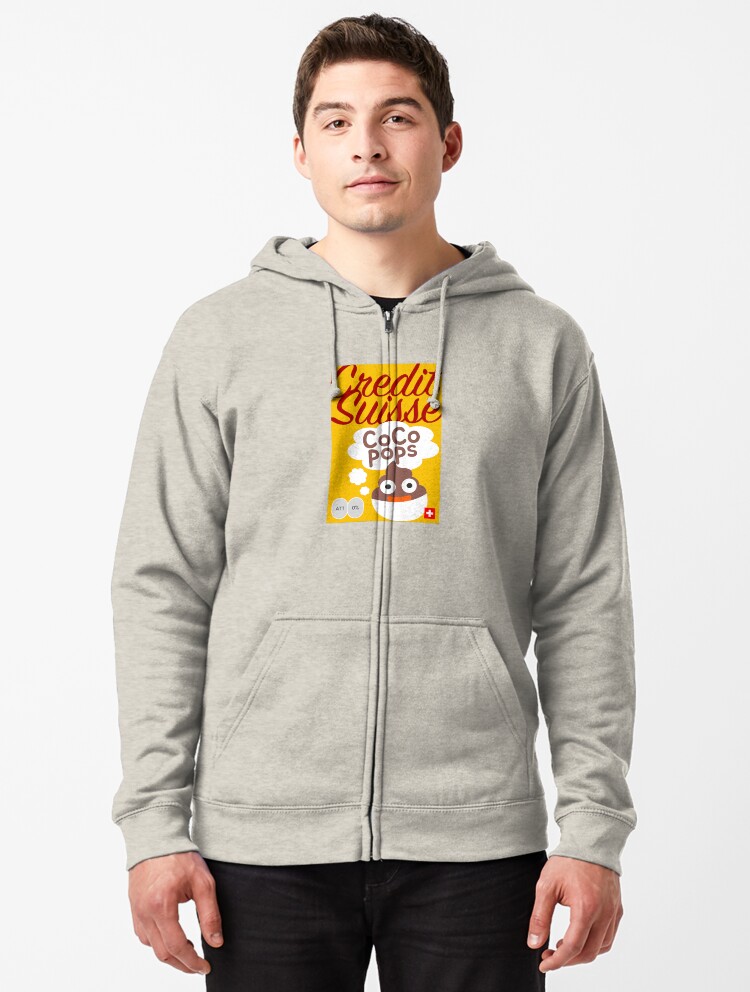 Thumbnail 1 of 5, Zipped Hoodie, Credit Suisse CoCo Pops designed and sold by FTAlphaville.
