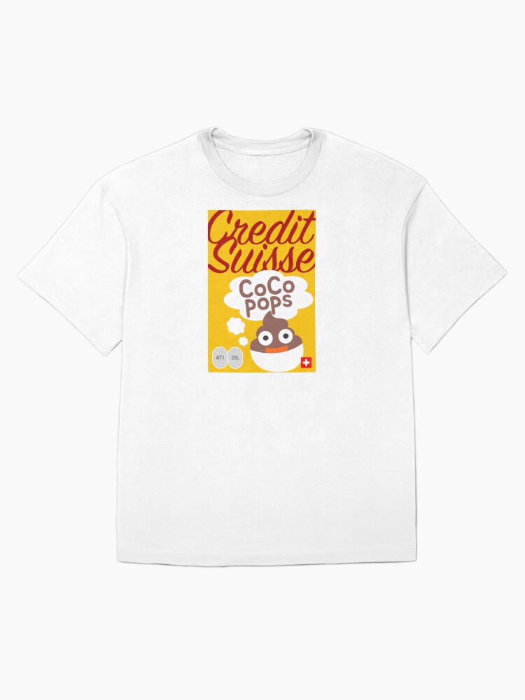 Thumbnail 3 of 7, Oversized T-Shirt, Credit Suisse CoCo Pops designed and sold by FTAlphaville.