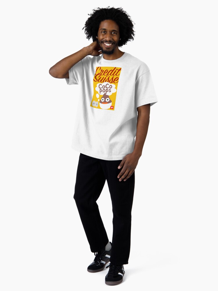 Thumbnail 4 of 7, Oversized T-Shirt, Credit Suisse CoCo Pops designed and sold by FTAlphaville.