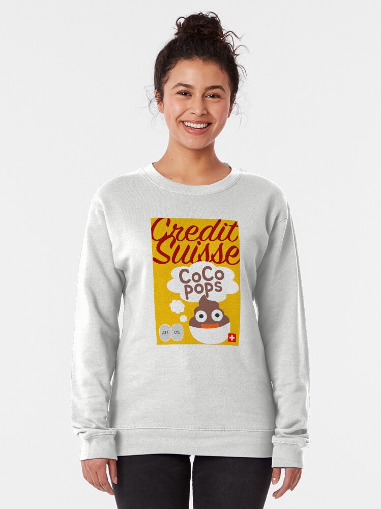 Thumbnail 2 of 5, Pullover Sweatshirt, Credit Suisse CoCo Pops designed and sold by FTAlphaville.