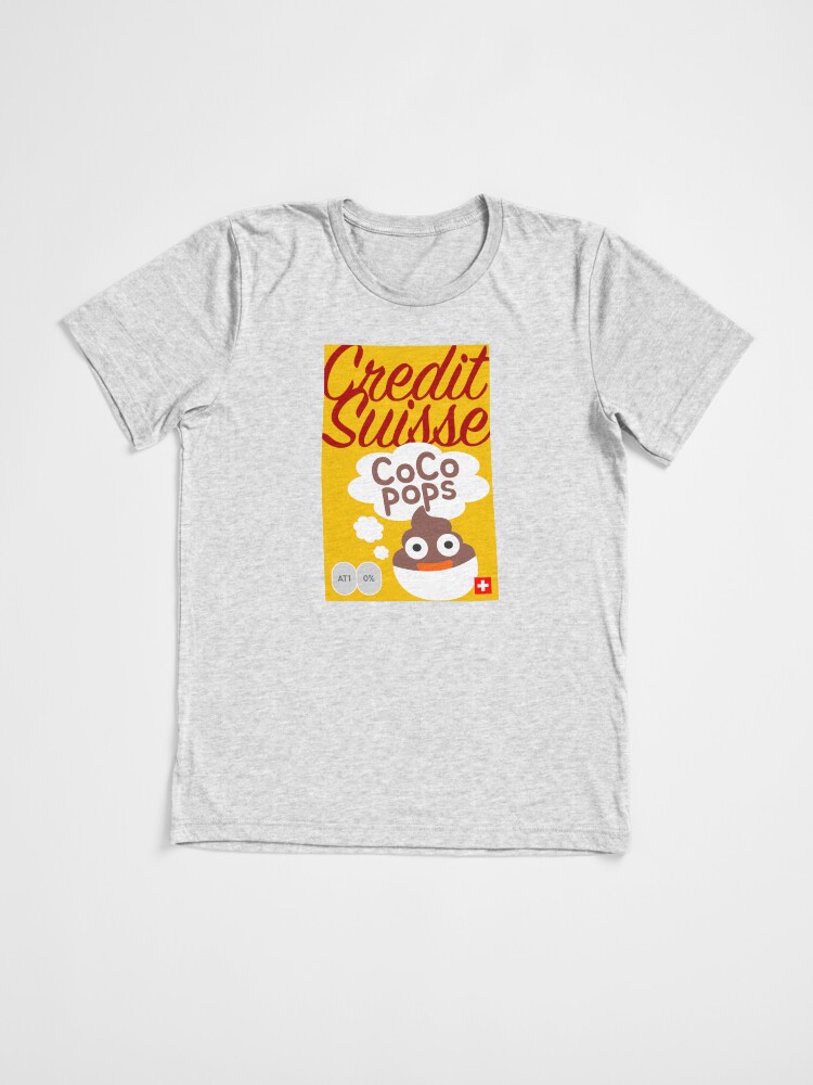 Thumbnail 3 of 7, Tri-blend T-Shirt, Credit Suisse CoCo Pops designed and sold by FTAlphaville.