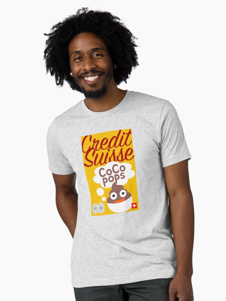 Thumbnail 1 of 7, Tri-blend T-Shirt, Credit Suisse CoCo Pops designed and sold by FTAlphaville.
