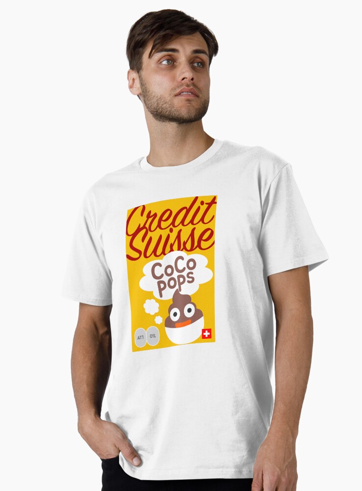 Thumbnail 1 of 4, Premium T-Shirt, Credit Suisse CoCo Pops designed and sold by FTAlphaville.