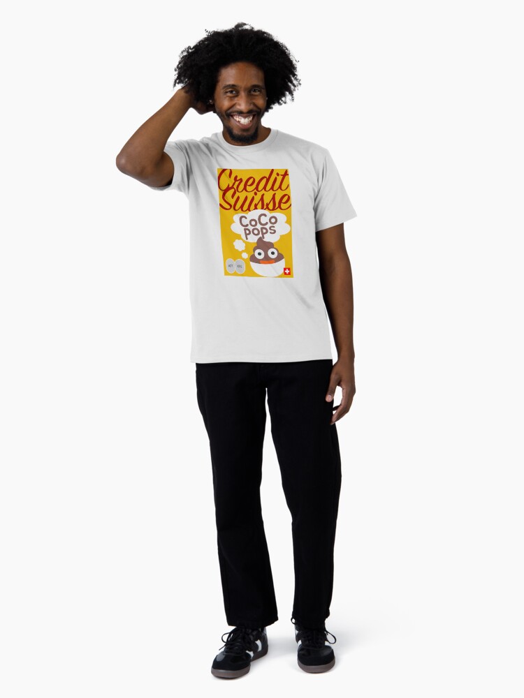 Thumbnail 3 of 4, Premium T-Shirt, Credit Suisse CoCo Pops designed and sold by FTAlphaville.