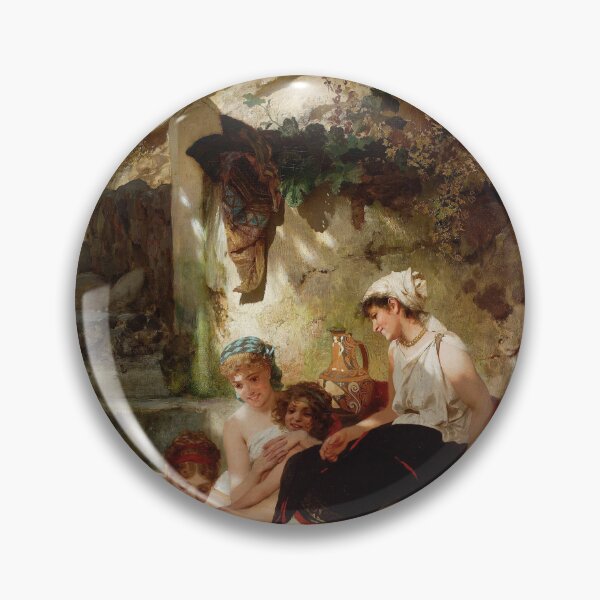 Item preview, Henryk Siemiradzki Roman idyll – Before the bath designed and sold by TeeARTHY.