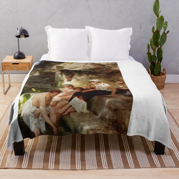 Item preview, Henryk Siemiradzki Roman idyll – Before the bath designed and sold by TeeARTHY.