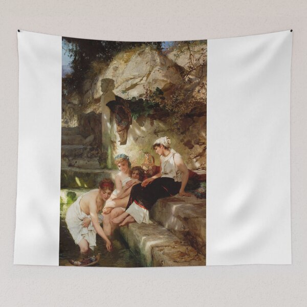Item preview, Henryk Siemiradzki Roman idyll – Before the bath designed and sold by TeeARTHY.