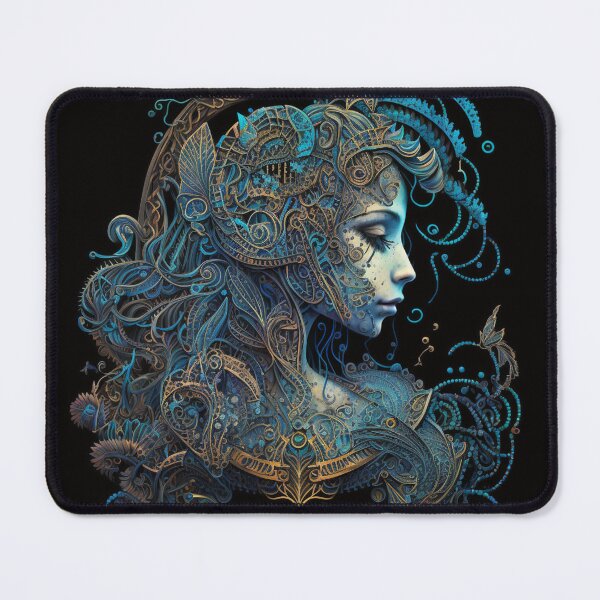 Item preview, Steampunk Astrology (Aquarius) - Sticker and T-Shirt Design designed and sold by MindAsylum.
