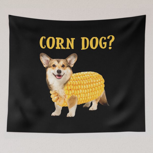 Item preview, Corn Dog Corgi Dog Corn Dog designed and sold by MooonTees.