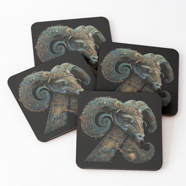 Item preview, Steampunk Astrology (Aries) - Sticker and T-Shirt Design designed and sold by MindAsylum.