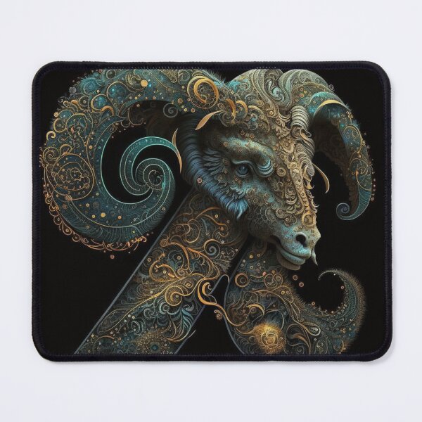 Item preview, Steampunk Astrology (Aries) - Sticker and T-Shirt Design designed and sold by MindAsylum.