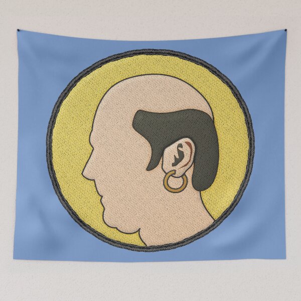 Item preview, Middle Age Ear Ring Midlife Merit Badge designed and sold by jephwho.