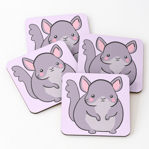 Item preview, Cute chubby little chinchilla  designed and sold by Yarafantasyart.