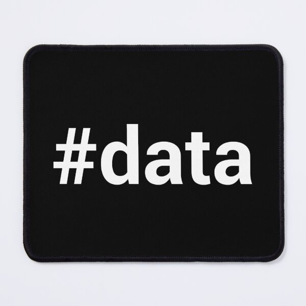 Item preview, Data hashtag designed and sold by typographyco.