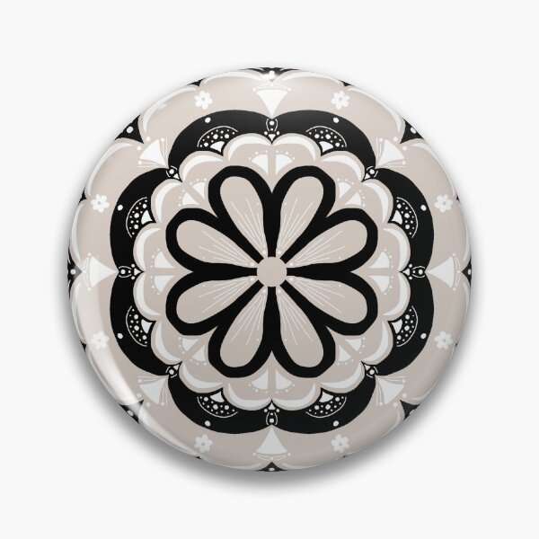 Item preview, Doily Mandala - Black designed and sold by Andrea Turner.