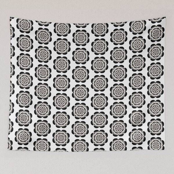 Item preview, Doily Mandala - Black designed and sold by Andrea Turner.