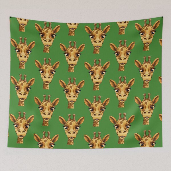 Item preview, giraffe emoji designed and sold by Quiki.