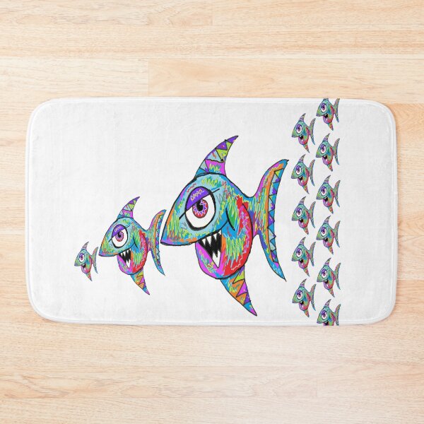 Item preview, Funny Hungry Fish 23 by LowEndGraphics designed and sold by LowEndGraphics.