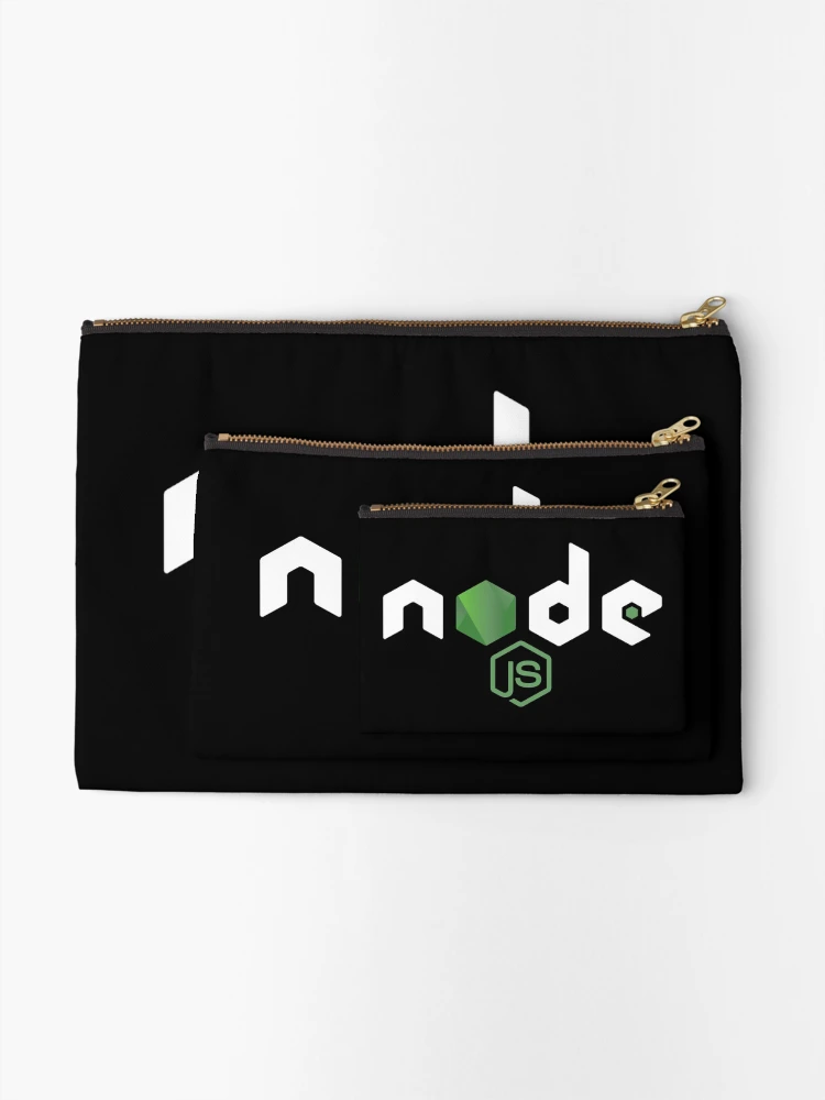 Thumbnail 2 of 4, Zipper Pouch, NodeJS JavaScript Programmer designed and sold by Solo Geek .