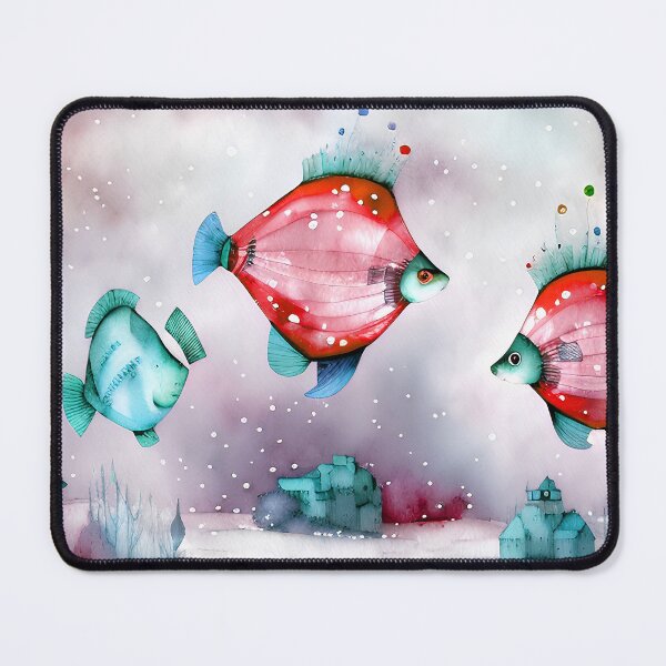Item preview, Steampunk Fish Kites Kids Storybook Style Steampunk Surrealism Art for Kids - AI Generated Art 5 of 6 designed and sold by Beachy.
