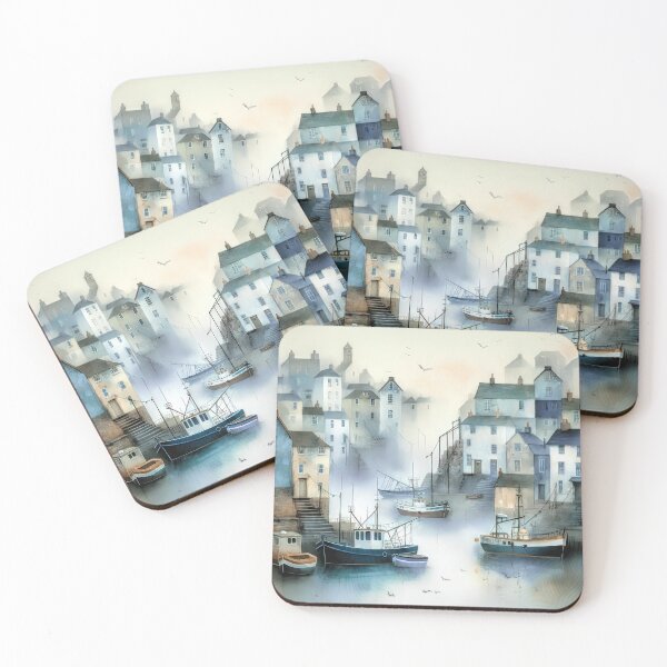Item preview, Misty harbour morning designed and sold by Brian Tarr.