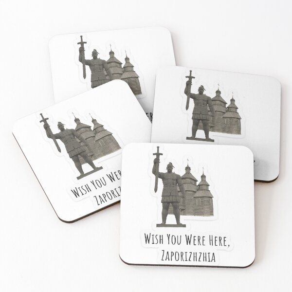Item preview, Wish You Were Here, Zaporizhzhia Sticker designed and sold by zefirdsgn.