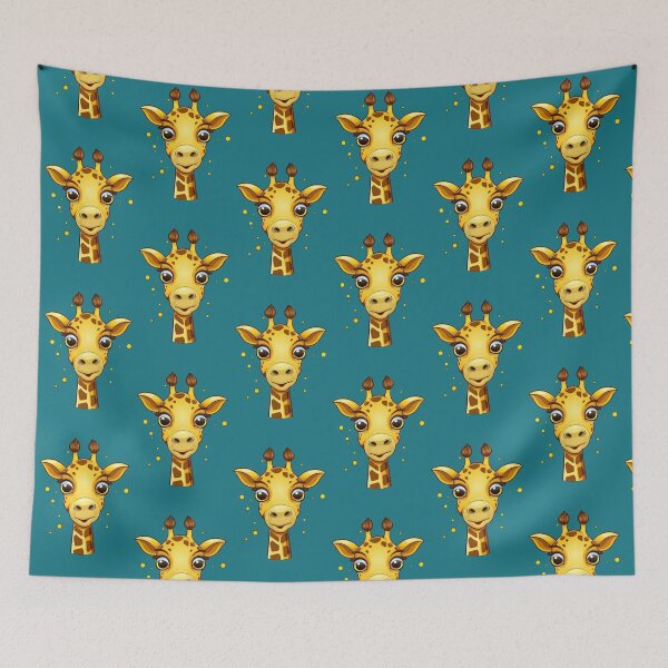Item preview, giraffe emoji designed and sold by Quiki.