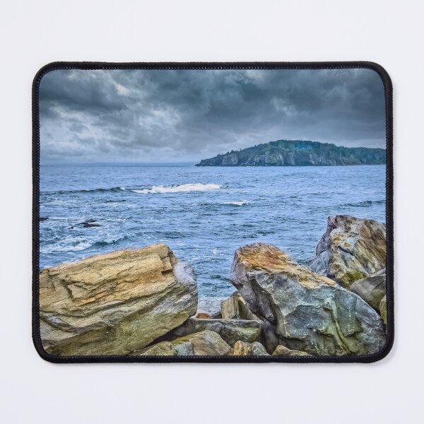 Item preview, Rocks on Peaks Island designed and sold by Viv Thompson Photography .