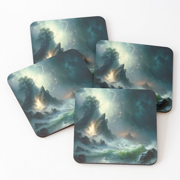 Item preview, Stormy Night at Sea designed and sold by FireScreen.