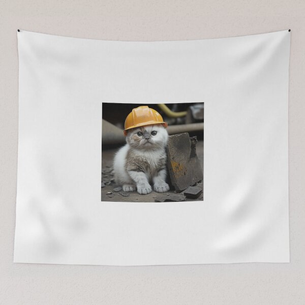 Item preview, Catswithhardhats cute designed and sold by UK-DEVISER.