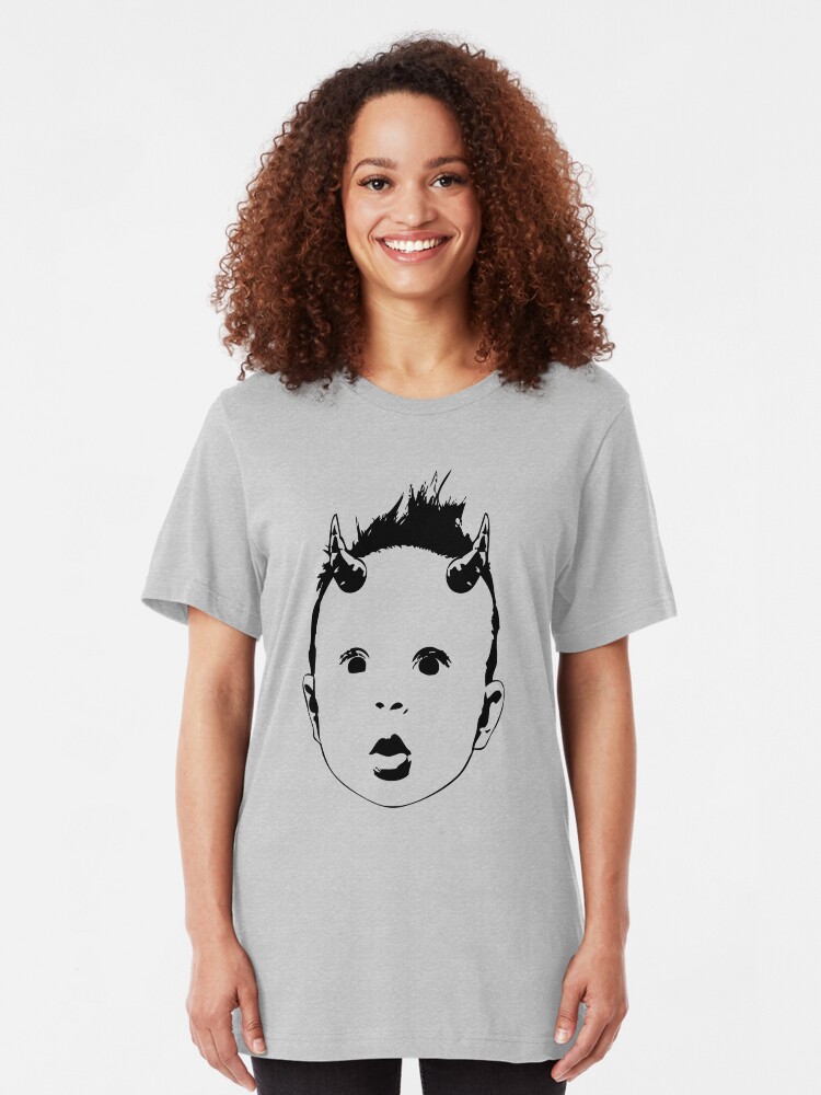 Alternate view of Born Bad Slim Fit T-Shirt