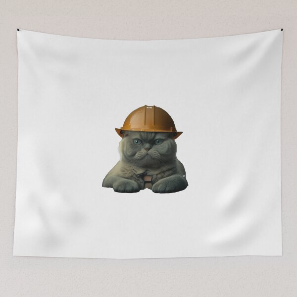Item preview, Catswithhardhats cute designed and sold by UK-DEVISER.