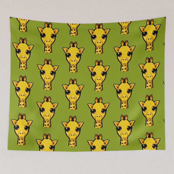 Item preview, giraffe emoji designed and sold by Quiki.