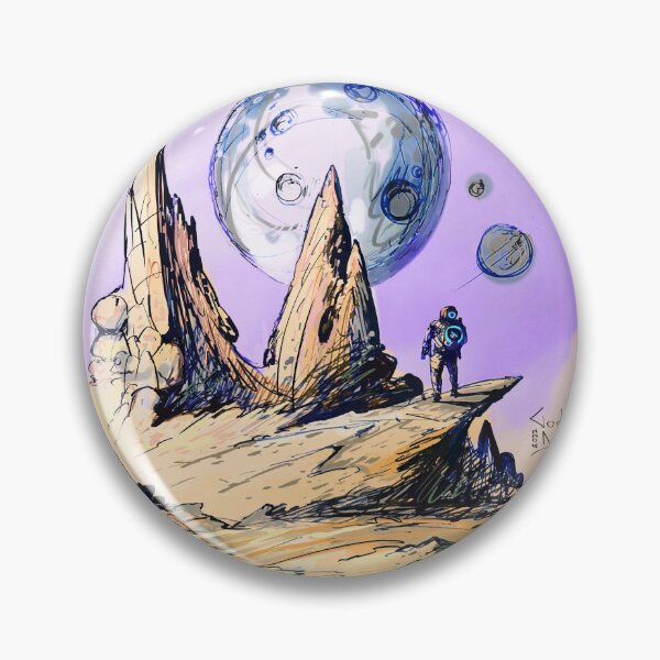 Item preview, Mars and Astronaut designed and sold by Denis Godyna.