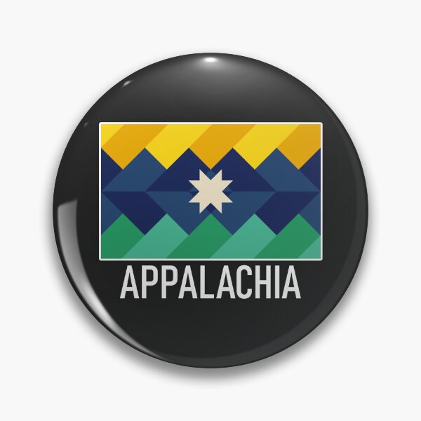 Item preview, Appalachian Flag with Caption designed and sold by Hollerism.