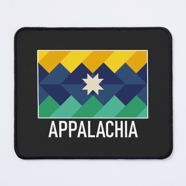 Artikelvorschau, Appalachen-Flagge mit Beschriftung entworfen und verkauft von Hollerism.