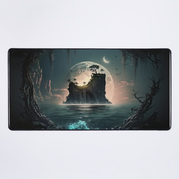 Artikelvorschau, Moonlit Island Depths entworfen und verkauft von FireScreen.