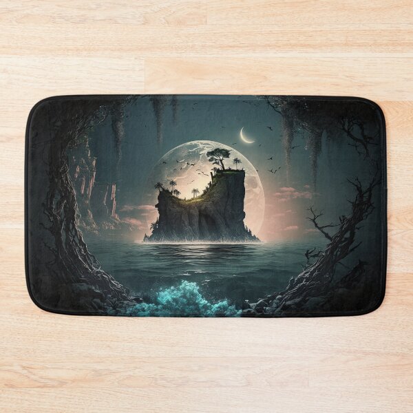 Artikelvorschau, Moonlit Island Depths entworfen und verkauft von FireScreen.