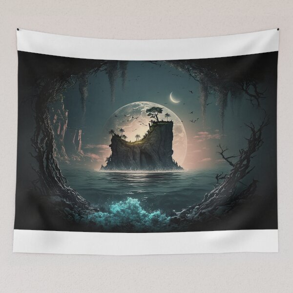 Item preview, Moonlit Island Depths designed and sold by FireScreen.