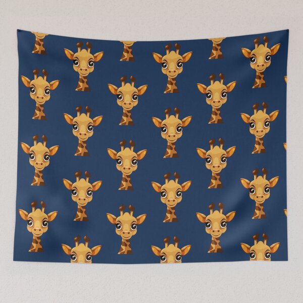 Item preview, giraffe emoji designed and sold by Quiki.